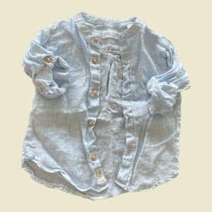Toddler Zara Light Blue Button Down (18-24 M)